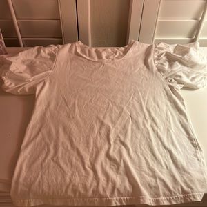 Ellison Womens Ruffle sleeve shirt.